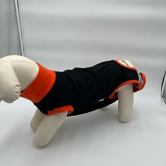 Dog Surgical Recovery Suit - Black with Orange Accents, Size M (NWOT) - Picture 4 of 10